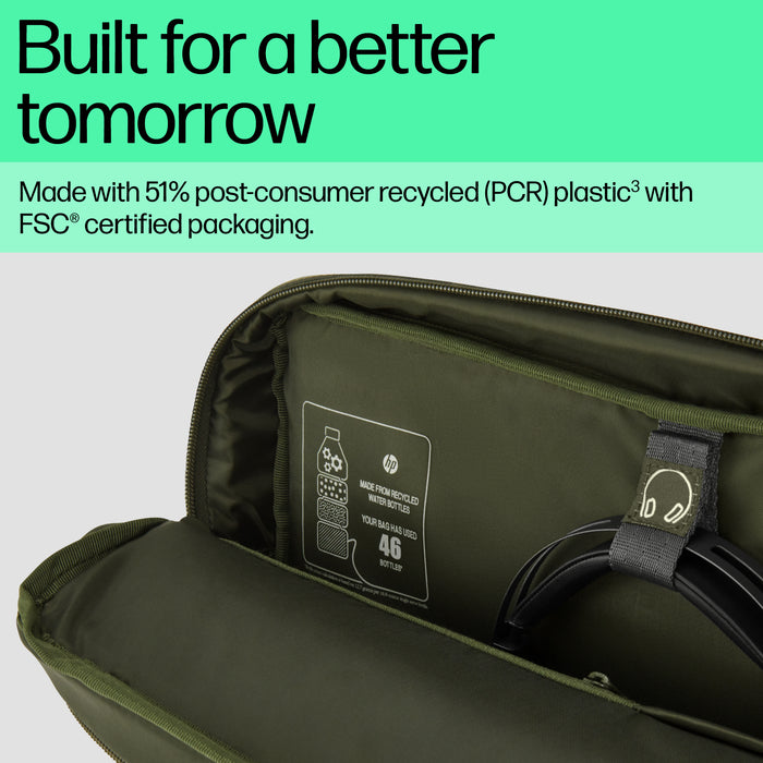 HP 15.6-inch Modular Laptop Bag, Messenger case, 39.6 cm (15.6"), 1.14 kg
