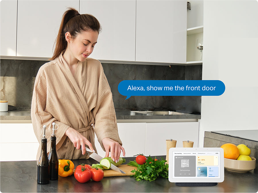 TP-Link Tapo Video Doorbell Camera, Black, White, IP65, 150°, IR, Wall, Tapo Care Cloud Storage Services