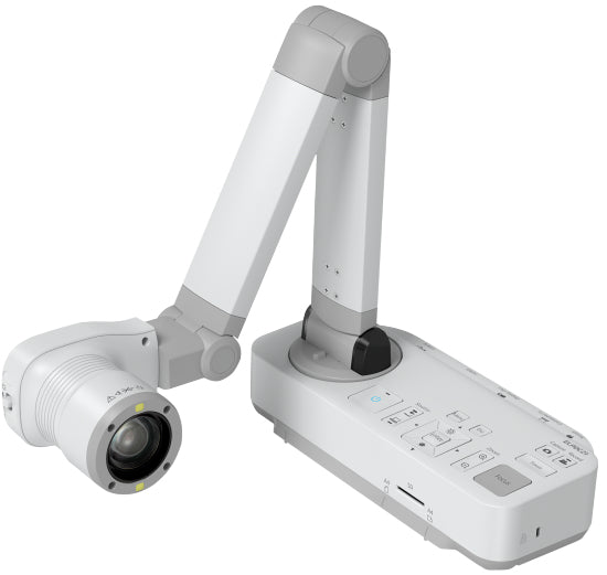 Epson ELPDC21, 25.4 / 2.7 mm (1 / 2.7"), CMOS, 1920 x 1080 (HD 1080), 1280 x 1024 (SXGA), 1024 x 768 (XGA), 1280 x 800 (WXGA), 1360 x 768 (WXGA), 30 fps, LED, 10x