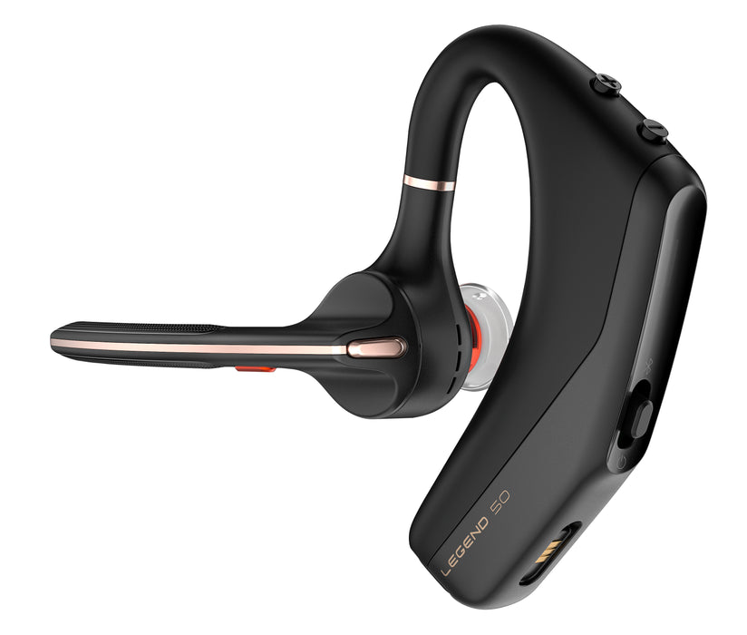 HP Poly Voyager Legend 50 Headset UC, Wireless, 100 - 20000 Hz, Business/Everyday, 20.5 g, Headset, Black