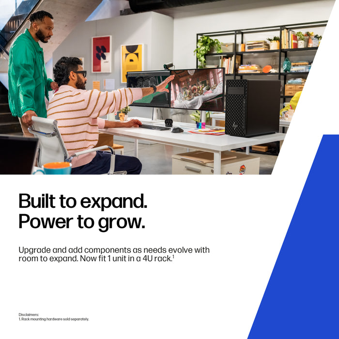 HP Z2 Tower G1i, Intel Core Ultra 7, 265, 32 GB, DDR5-SDRAM, 1 TB, Windows 11 Pro