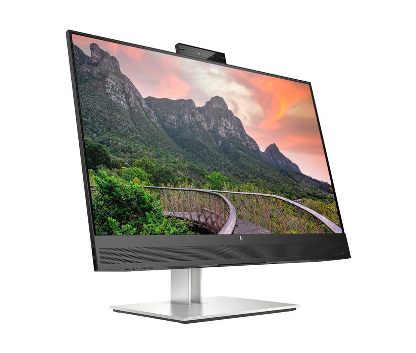 HP E-Series E27m G4 QHD USB-C Conferencing Monitor, 68.6 cm (27"), 2560 x 1440 pixels, Quad HD, LCD, 5 ms, Black