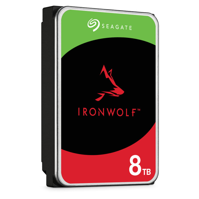 Seagate IronWolf ST8000VN004, 8 TB, 7200 RPM, 256 MB, 3.5", Serial ATA III