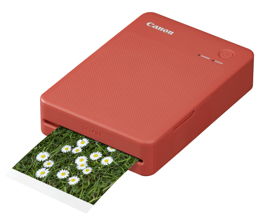 Canon SELPHY QX20 RD, Dye-sublimation, 287 x 287 DPI, 2.8" x 3.3" (7.2x8.5cm), Borderless printing, Wi-Fi, Bluetooth