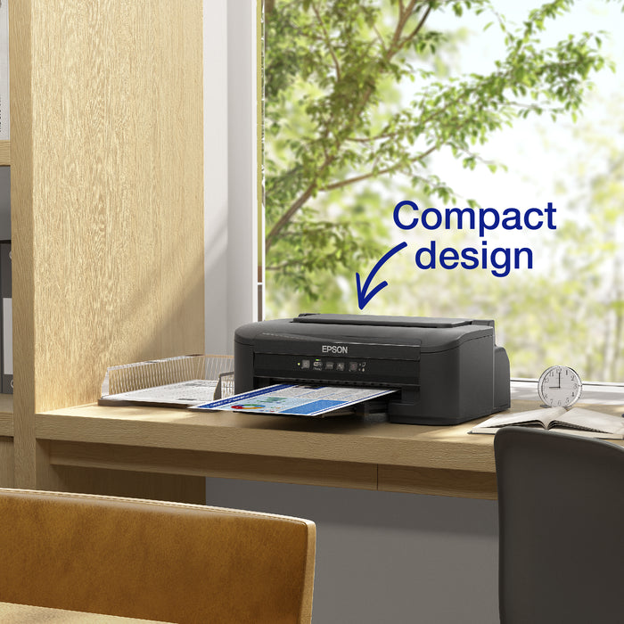 Epson WorkForce WF-2110W, Colour, 5760 x 1440 DPI, A4, 3000 pages per month, 34 ppm, Duplex printing