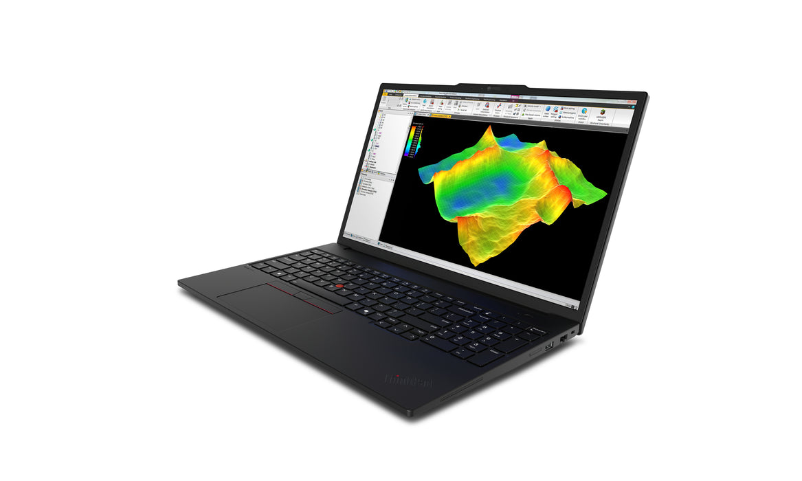 Lenovo ThinkPad P16s Gen 4 (Intel), Intel Core Ultra 7, 40.6 cm (16"), 1920 x 1200 pixels, 64 GB, 1 TB, Windows 11 Pro