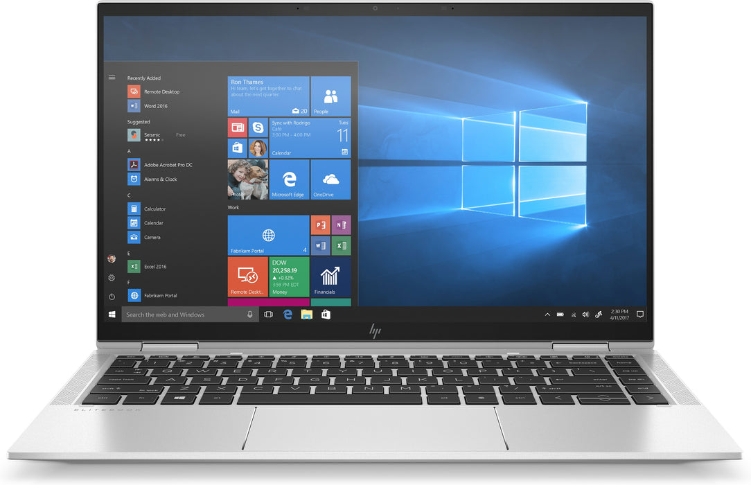 HP EliteBook x360 1040 G7, Intel® Core™ i5, 1.6 GHz, 35.6 cm (14"), 1920 x 1080 pixels, 16 GB, 256 GB