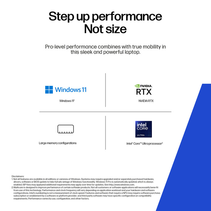 HP ZBook 8 G1i Data Science, Intel Core Ultra 9, 35.6 cm (14"), 1920 x 1200 pixels, 32 GB, 1 TB, Windows 11 Pro
