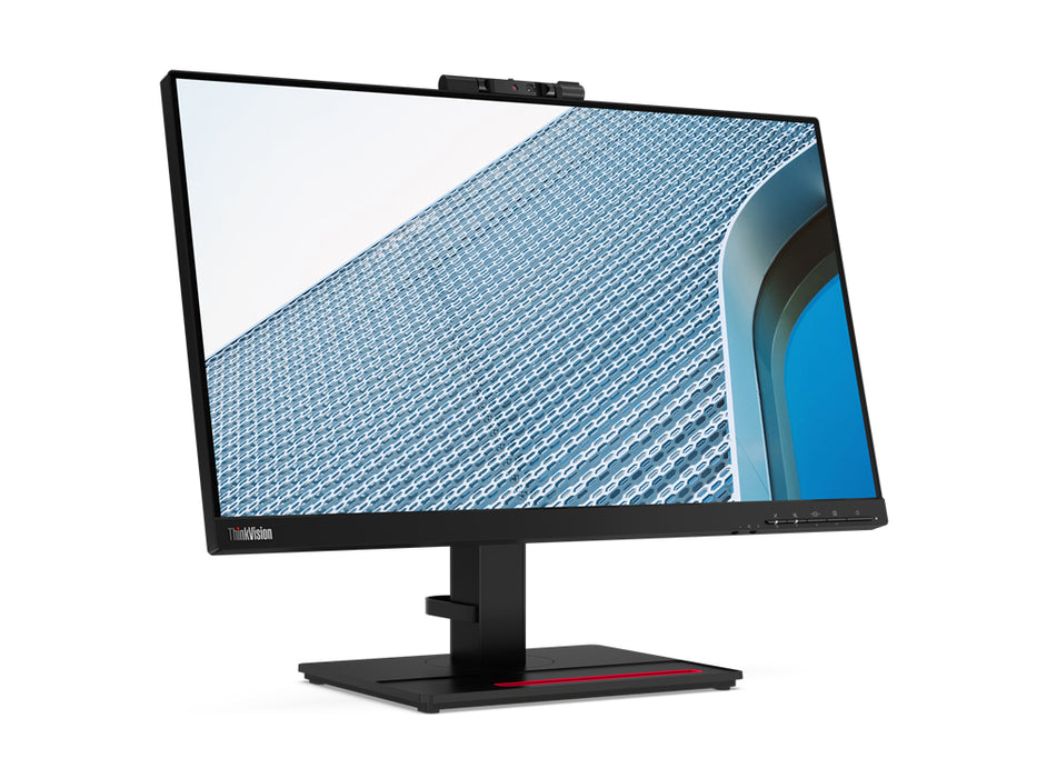 Lenovo ThinkVision T24v-20, 60.5 cm (23.8"), 1920 x 1080 pixels, Full HD, LED, 6 ms, Black