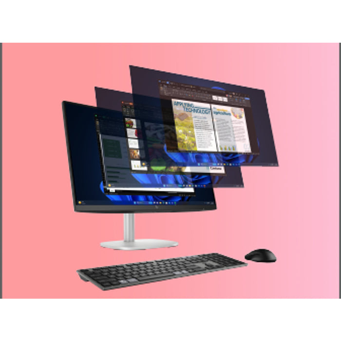 HP EliteStudio 8 All-in-One G1i 23.8 inch Desktop AI PC, 60.5 cm (23.8"), Full HD, Intel Core Ultra 7, 24 GB, Windows 11 Pro, Silver
