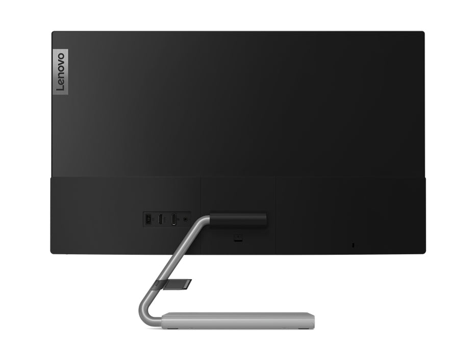 Lenovo Q27Q-1L, 68.6 cm (27"), 2560 x 1440 pixels, 2K Ultra HD, LED, 6 ms, Black, Grey