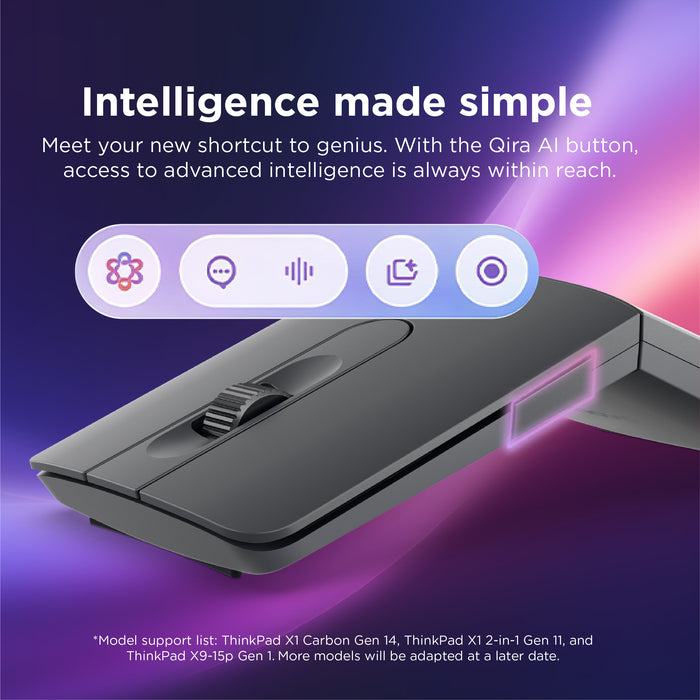 Lenovo 4Y51T62792, Ambidextrous, IR LED, Bluetooth, 4000 DPI, Grey