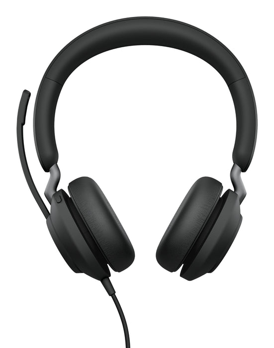 Jabra Evolve2 40 SE USB-C, UC Stereo (include Extended Cord), Wired, Headset