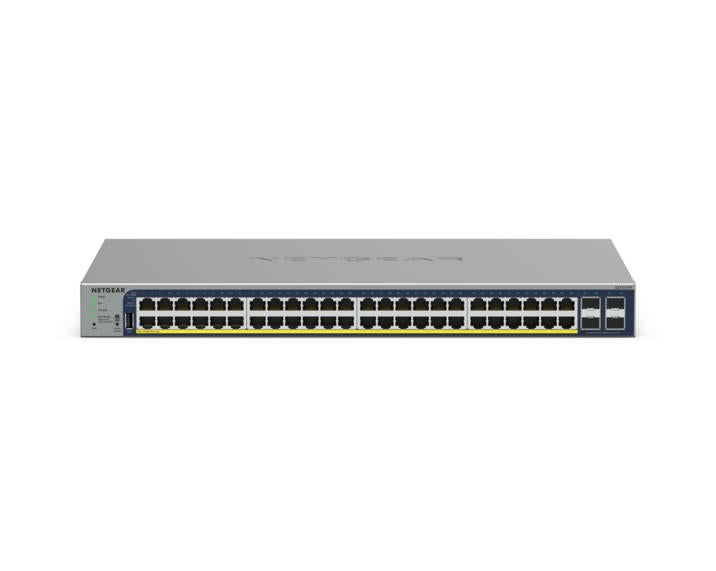 NETGEAR GS728TP, Managed, L2/L3/L4, Gigabit Ethernet (10/100/1000), Power over Ethernet (PoE), Rack mounting