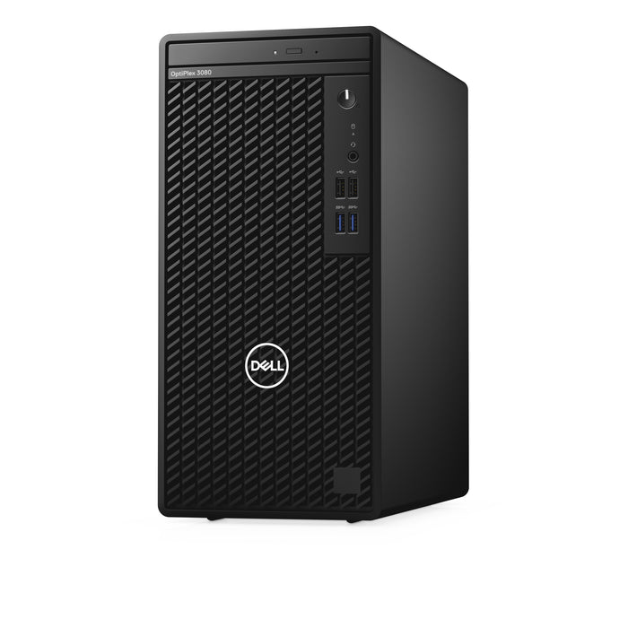 DELL OptiPlex 3080, 3.2 GHz, Intel® Core™ i5, 8 GB, 256 GB, DVD±RW, Windows 10 Pro