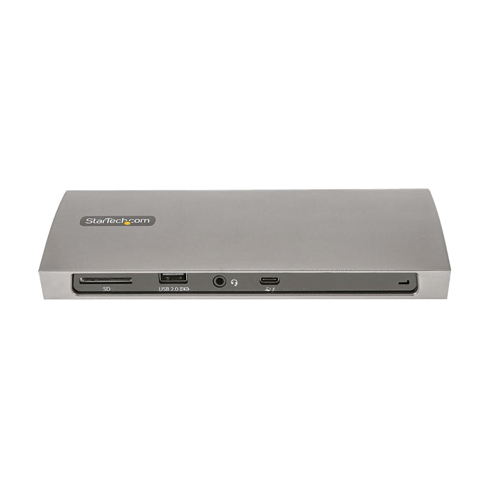 StarTech USB-C Docking Station for MacBook Pro / Air M1 M2 M3 M4 M5 & Windows, Universal Dual 4K 60Hz / Single 8K Thunderbolt Dock, 96W Laptop Charging