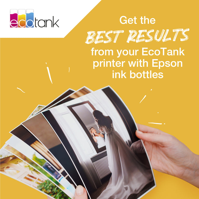 Epson 114 EcoTank Cyan ink bottle, Original, Cyan, Epson, ET-8500 ET-8600, Standard Yield, 70 ml