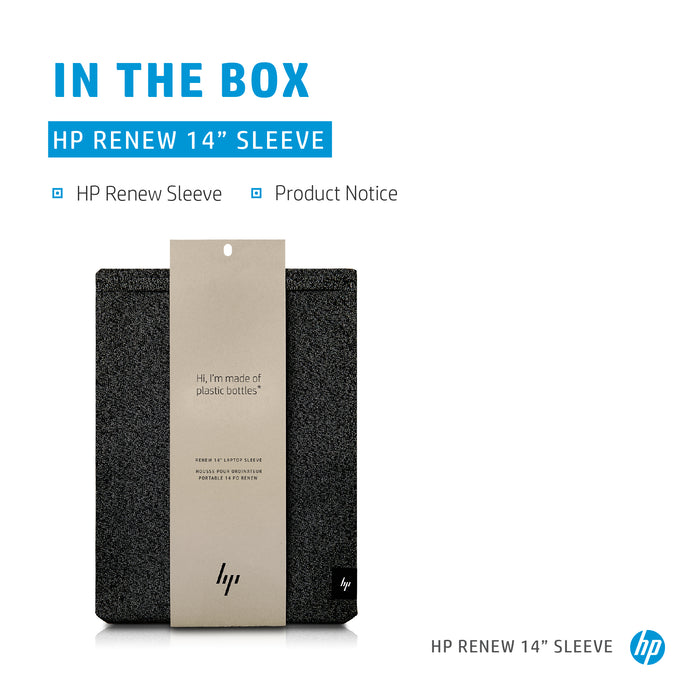 HP Renew 14 Laptop Sleeve, Sleeve case, 35.6 cm (14"), 210 g