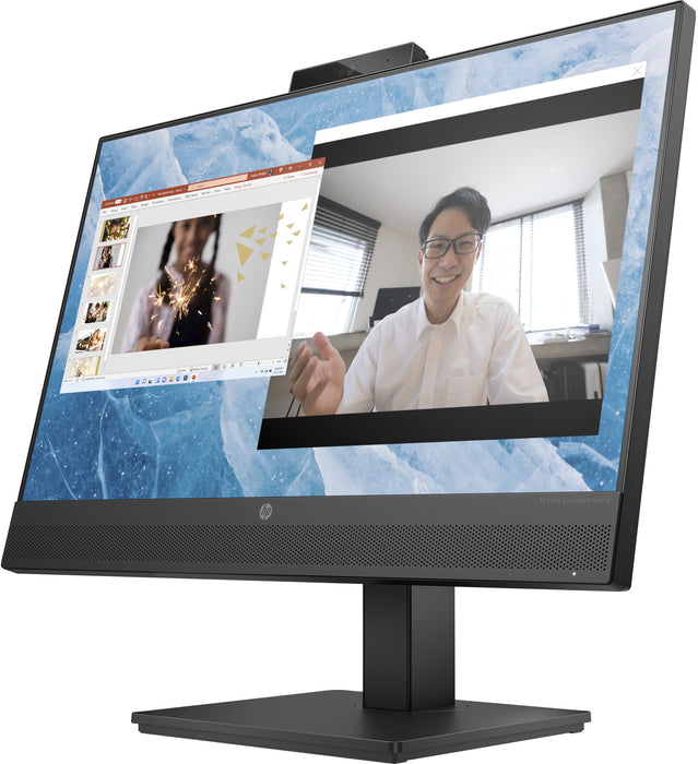 HP M24m Conferencing Monitor, 60.5 cm (23.8"), 1920 x 1080 pixels, Full HD, LED, 5 ms, Black