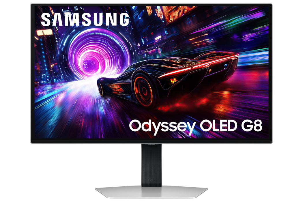 Samsung 27" Odyssey OLED G81SF 240Hz Gaming Monitor, 68.6 cm (27"), 2160 x 3840 pixels, 4K Ultra HD, OLED, 0.03 ms, Silver
