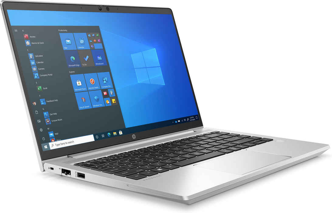 HP ProBook 640 G8, Intel® Core™ i5, 2.4 GHz, 35.6 cm (14"), 1920 x 1080 pixels, 16 GB, 256 GB