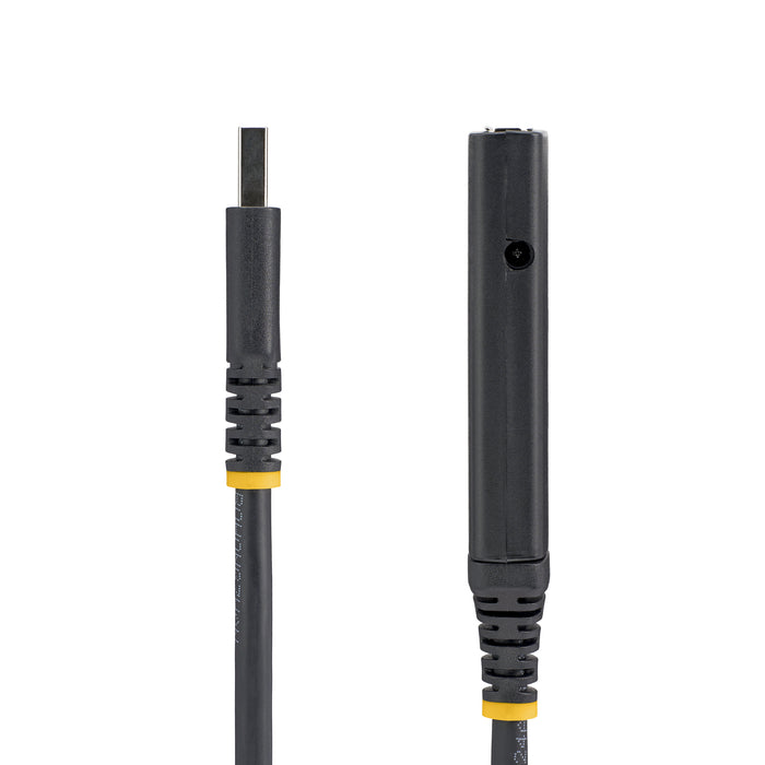 StarTech.com 10m (33ft) USB 2.0 Active Extension Cable - M/F, 10 m, USB A, USB A, USB 2.0, Male/Female, Black