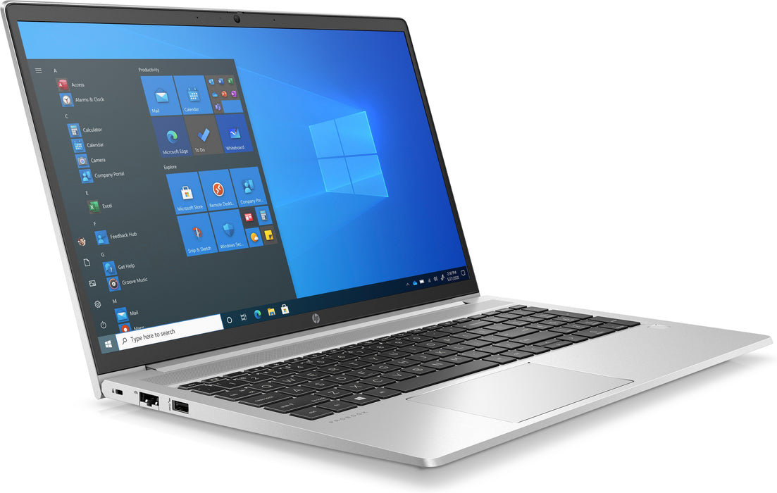 HP ProBook 455 G8, AMD Ryzen™ 5, 39.6 cm (15.6"), 1920 x 1080 pixels, 8 GB, 256 GB, Windows 10 Pro