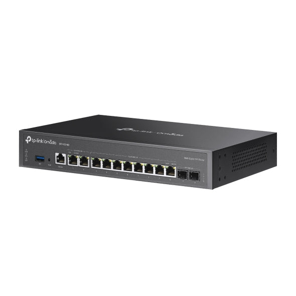 TP-Link Omada Multi-Gigabit VPN Router, Ethernet WAN, 2.5 Gigabit Ethernet, Gigabit Ethernet, Black