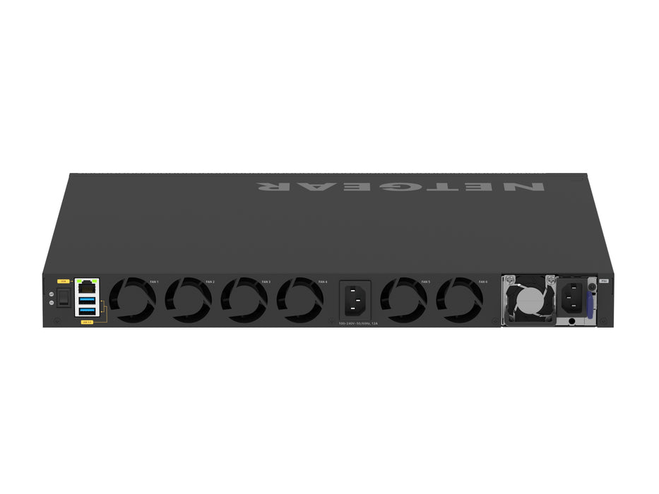 NETGEAR XSM4340V, Managed, L3, 10G Ethernet (100/1000/10000), Power over Ethernet (PoE), Rack mounting, 1U