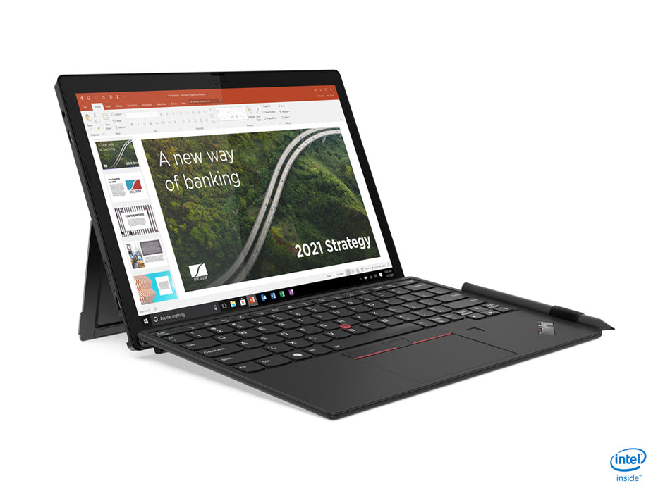 Lenovo ThinkPad X12 Detachable, Intel® Core™ i5, 31.2 cm (12.3"), 1920 x 1280 pixels, 8 GB, 256 GB, Windows 10 Pro