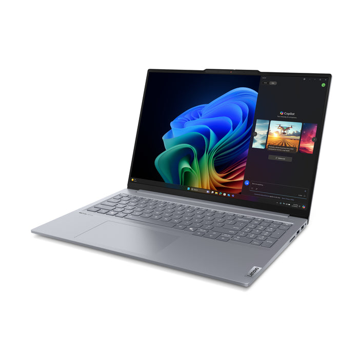 Lenovo ThinkBook 16 G7 QOY Copilot+ PC, Qualcomm Snapdragon, 40.6 cm (16"), 1920 x 1200 pixels, 16 GB, 512 GB, Windows 11 Pro