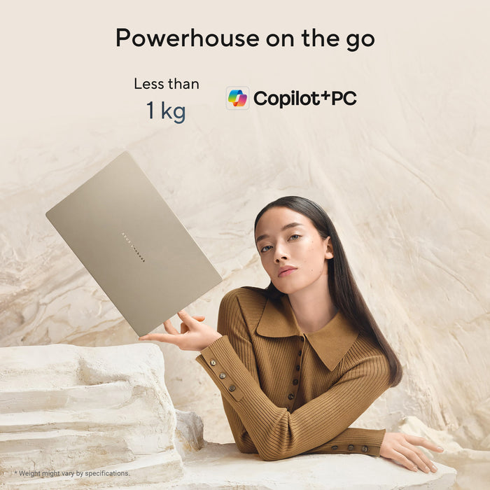 ASUS Zenbook A14 UX3407NA-QD069W Copilot+ PC, Snapdragon, 35.6 cm (14"), 1920 x 1200 pixels, 16 GB, 1 TB, Windows 11 Home