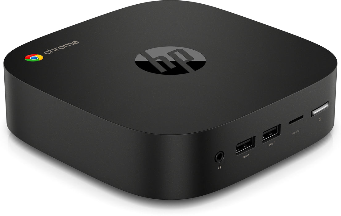 HP Chromebox Enterprise G3, 1.9 GHz, Intel® Celeron®, 5205U, 4 GB, 64 GB, ChromeOS