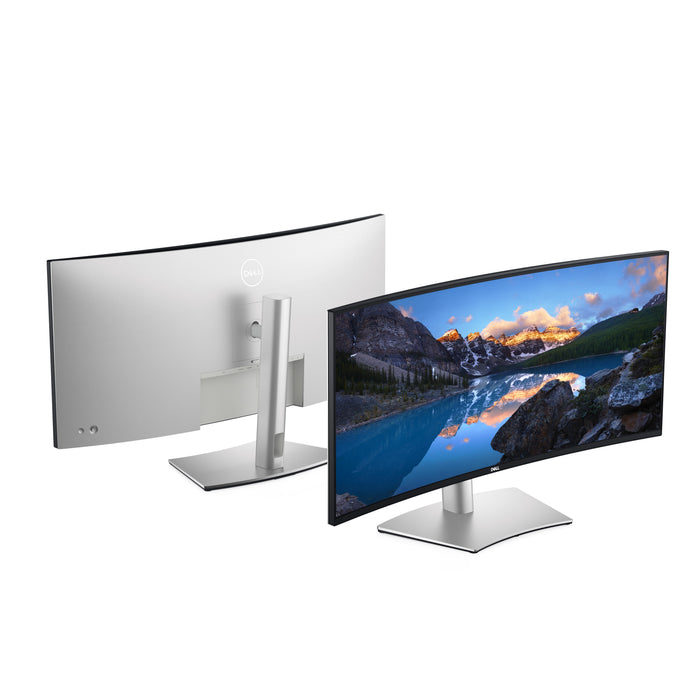 DELL UltraSharp U3821DW, 95.2 cm (37.5"), 3840 x 1600 pixels, UltraWide Quad HD+, LCD, 8 ms, Grey