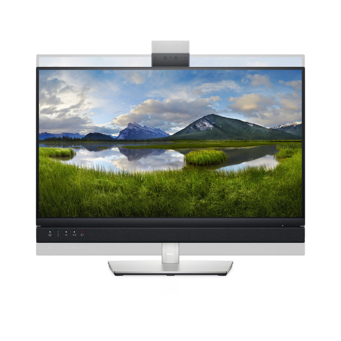 DELL C Series 24 Video Conferencing Monitor - C2422HE, 60.5 cm (23.8"), 1920 x 1080 pixels, Full HD, LCD, 8 ms, Black
