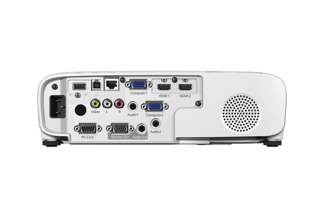 Epson EB-W49, 3800 ANSI lumens, 3LCD, WXGA (1280x800), 16000:1, 16:10, 838.2 - 8128 mm (33 - 320")