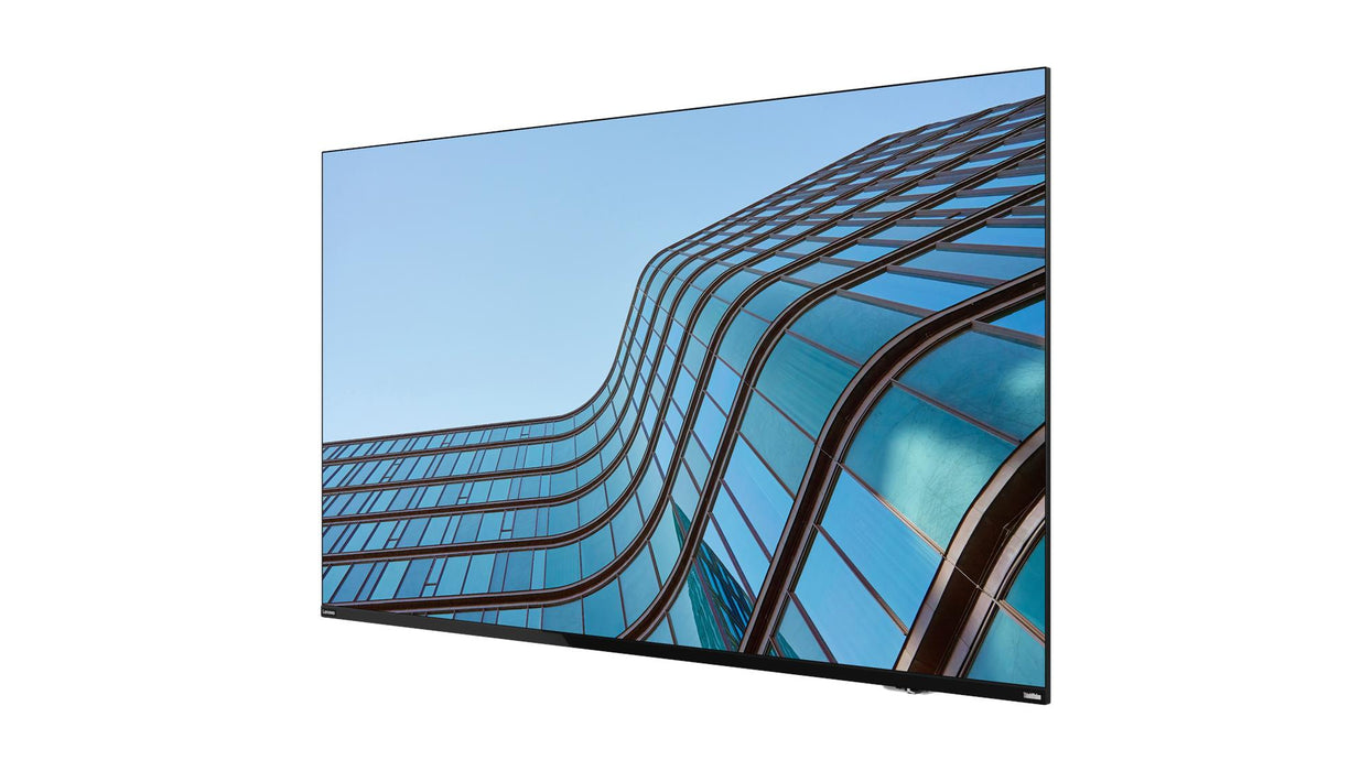 Lenovo ThinkVision E55 LFD, 138.7 cm (54.6"), 3840 x 2160 pixels, 4K Ultra HD, IPS, 8 ms, Black