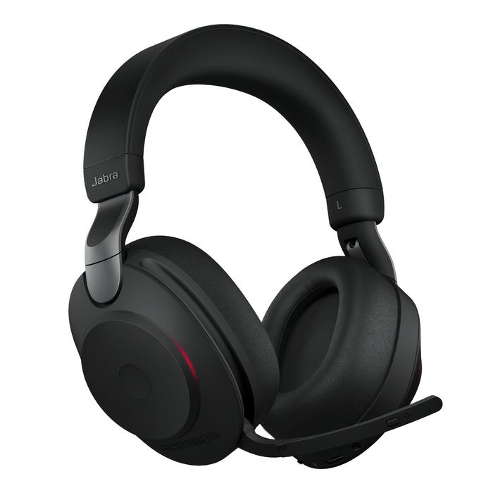 Jabra Evolve2 85 - Link380a UC Stereo Stand, Black, Wireless, Office/Call center, 20 - 20 Hz, 286 g, Headset, Black