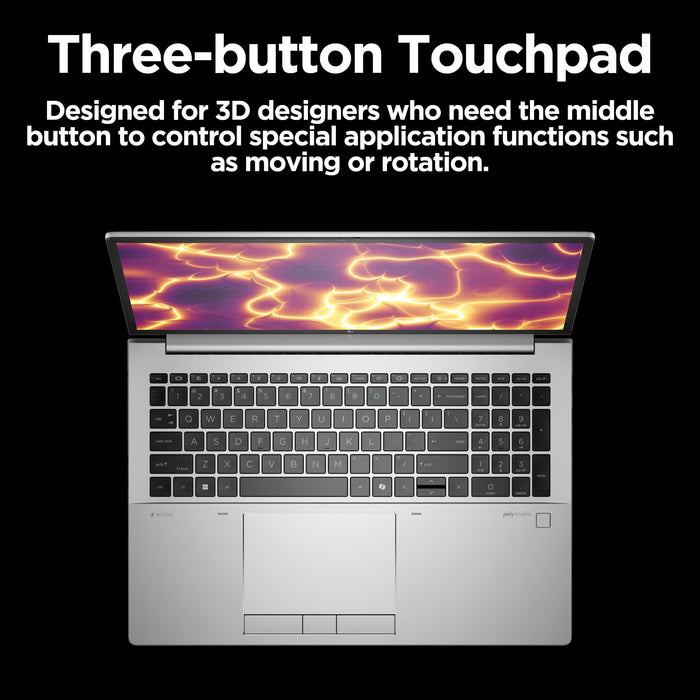 HP ZBook Fury G11, Intel® Core™ i7, 40.6 cm (16"), 1920 x 1200 pixels, 32 GB, 1 TB, Windows 11 Pro