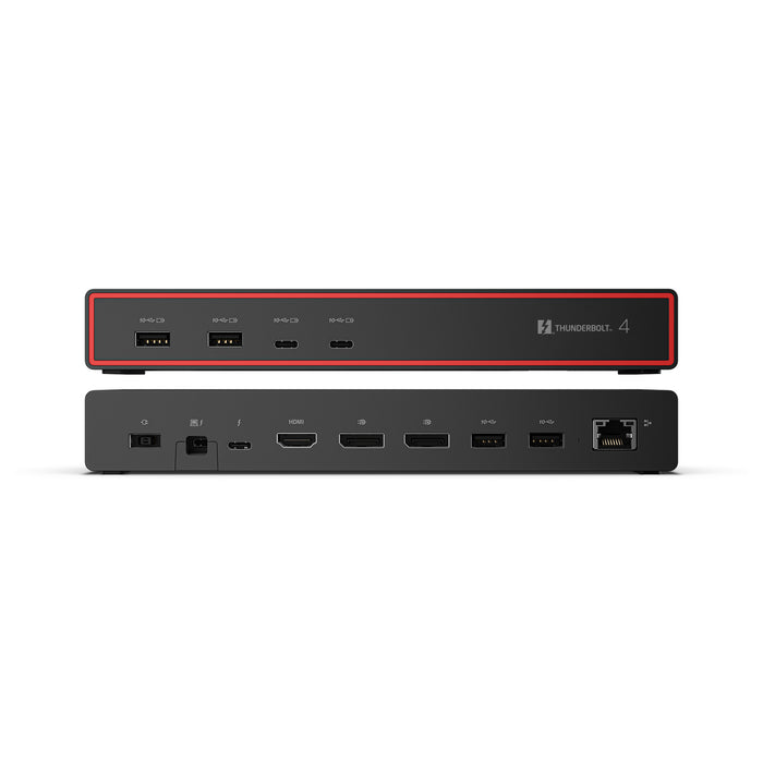 Lenovo 40BG0135UK, Wired, Thunderbolt 4, 100 W, 2500 Mbit/s, Black, Eclipse Black