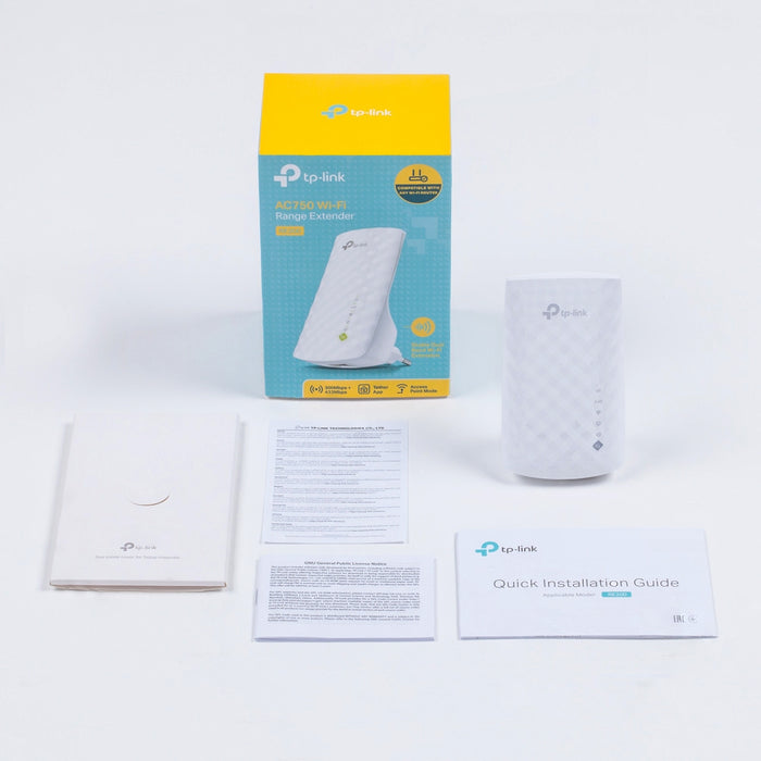 TP-Link RE200, Network repeater, 433 Mbit/s, 10,100 Mbit/s, Windows 2000, Windows 2000 Professional, Windows 7 Home Basic, Windows 7 Home Basic x64, Windows 7..., Internal, 20 dBm