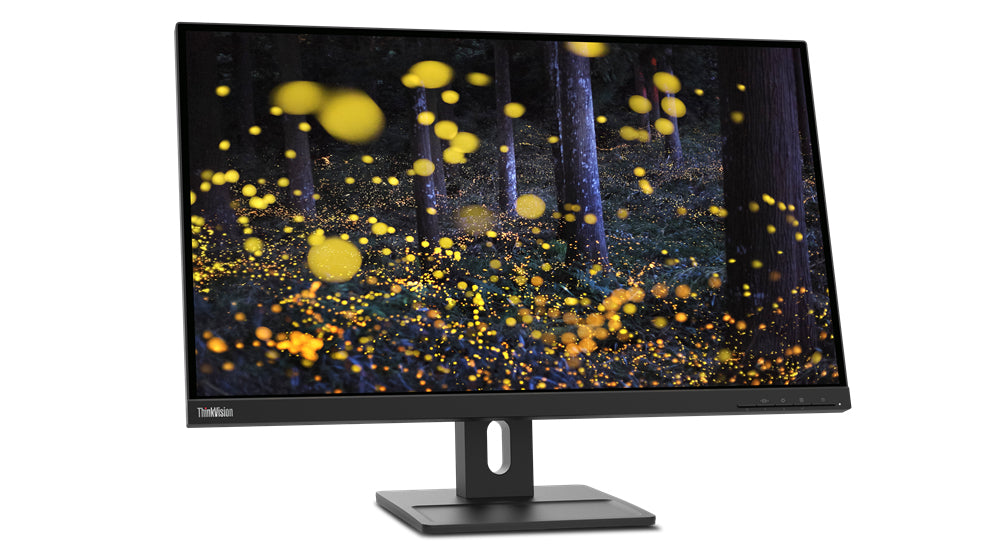 Lenovo ThinkVision E27q-20, 68.6 cm (27"), 2560 x 1440 pixels, Quad HD, LED, 6 ms, Black