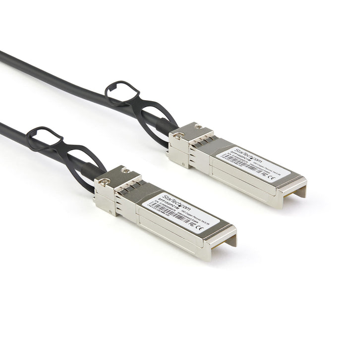 StarTech.com Dell EMC DAC-SFP-10G-3M Compatible 3m 10G SFP+ to SFP+ Direct Attach Cable Twinax - 10GbE SFP+ Copper DAC 10 Gbps Low Power Passive Mini GBIC/Transceiver Module DAC, 3 m, SFP, SFP