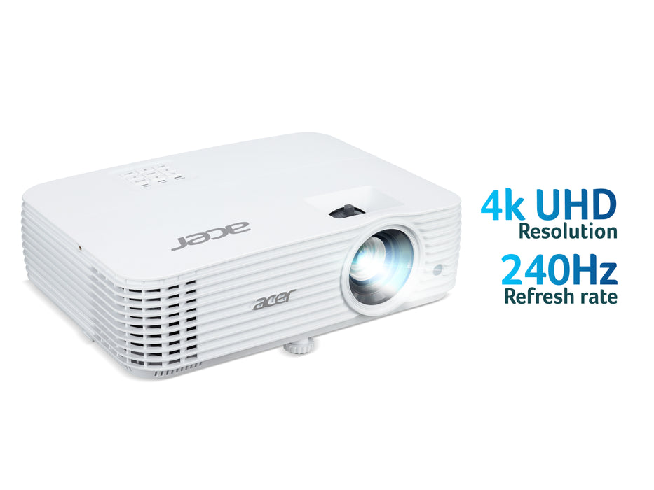 Acer H6815BD DLP Projector (4K UHD (3840 x 2160), 10,000:1, 16:9, 4000 lumens), 4000 ANSI lumens, DLP, UHD 4K (3840x2160), 10000:1, 16:9, 4:3, 16:9