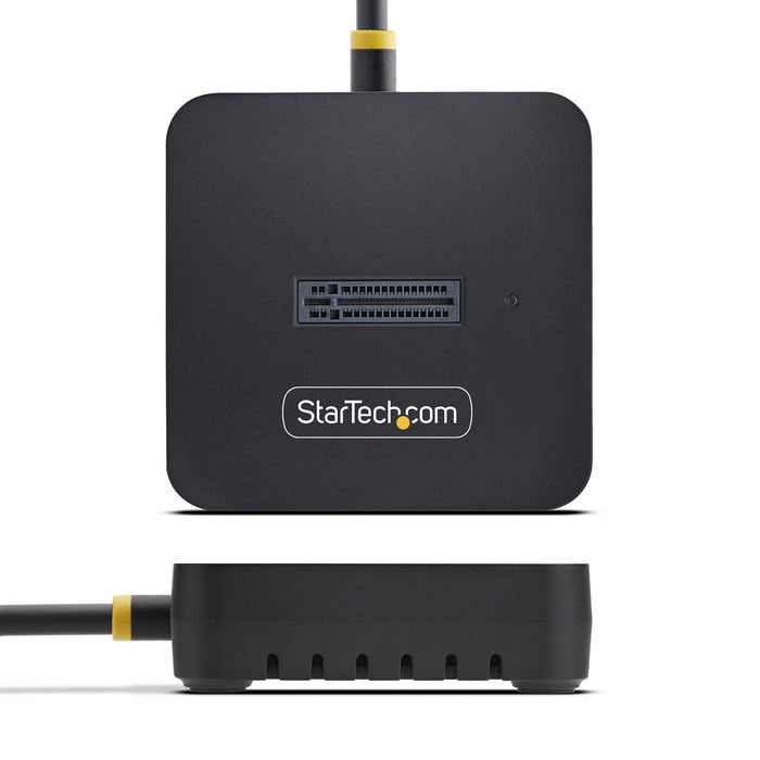 StarTech.com USB-C/USB-A to M.2 NVMe Dock Adapter, 10Gbps, Tool-Free External M.2 NVMe SSD Reader, B+M/M-Key, SSD, M.2, M.2, USB 3.2 Gen 2 (3.1 Gen 2) Type-C, Black, 10 Gbit/s