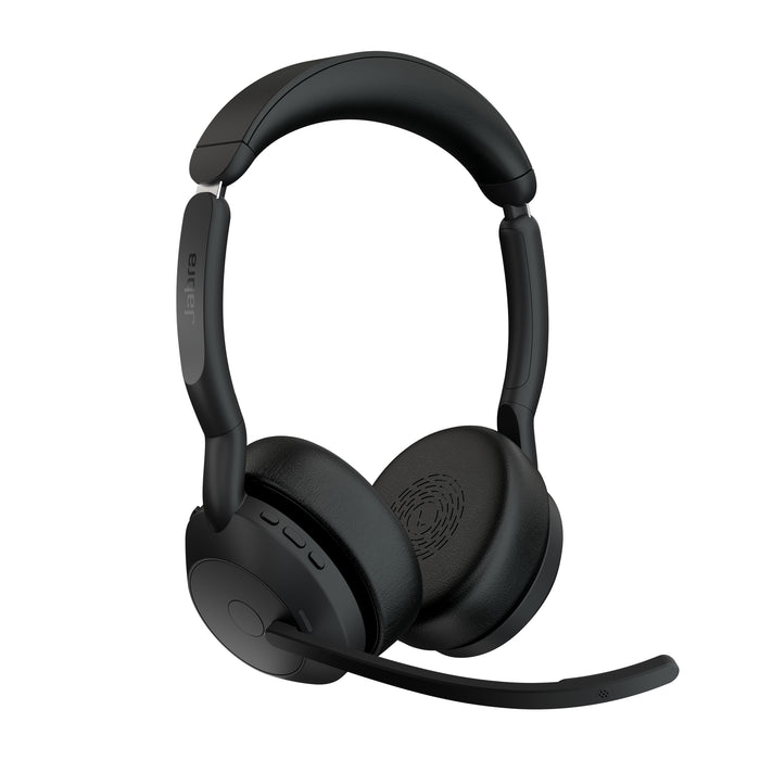 Jabra Evolve2 55 - Link380c UC Stereo (Include Stand), Wireless, Office/Call center, 20 - 20000 Hz, 130 g, Headset