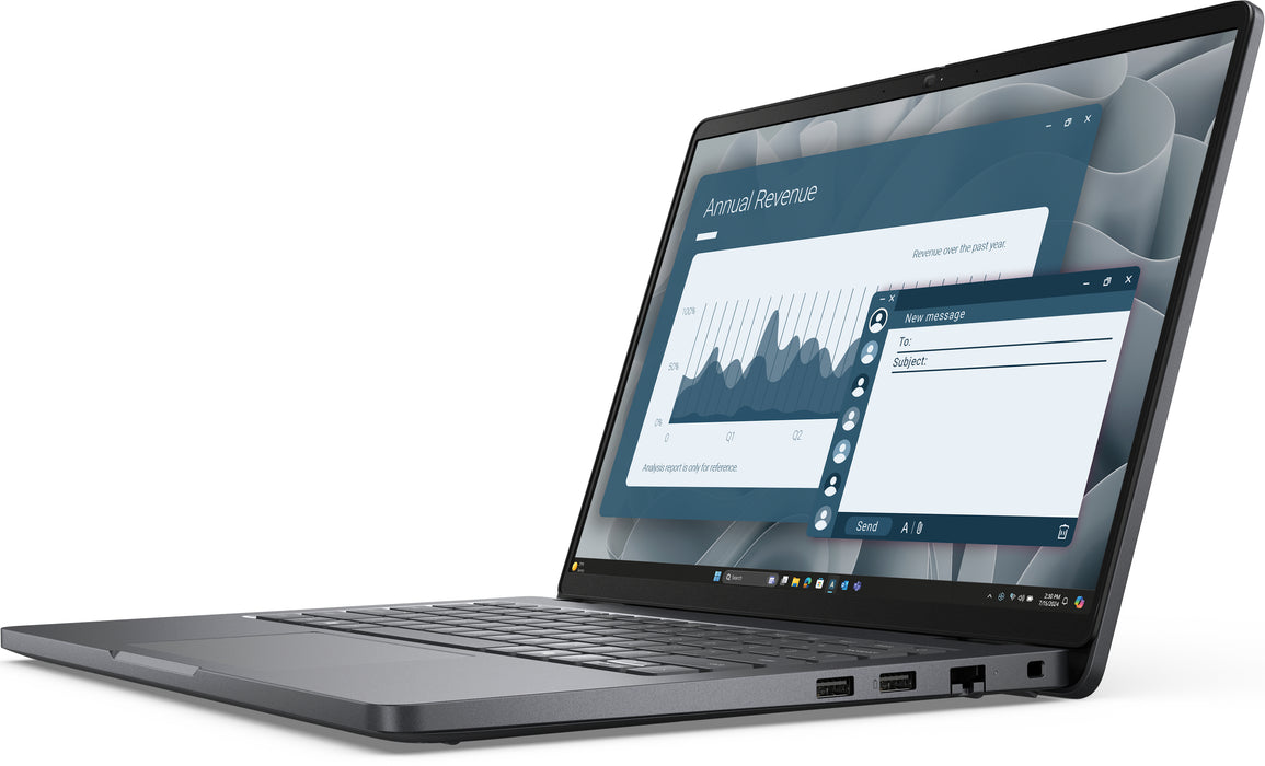 DELL Pro 14 PC14255, AMD Ryzen™ 5 PRO, 3.5 GHz, 35.6 cm (14"), 1920 x 1200 pixels, 16 GB, 512 GB