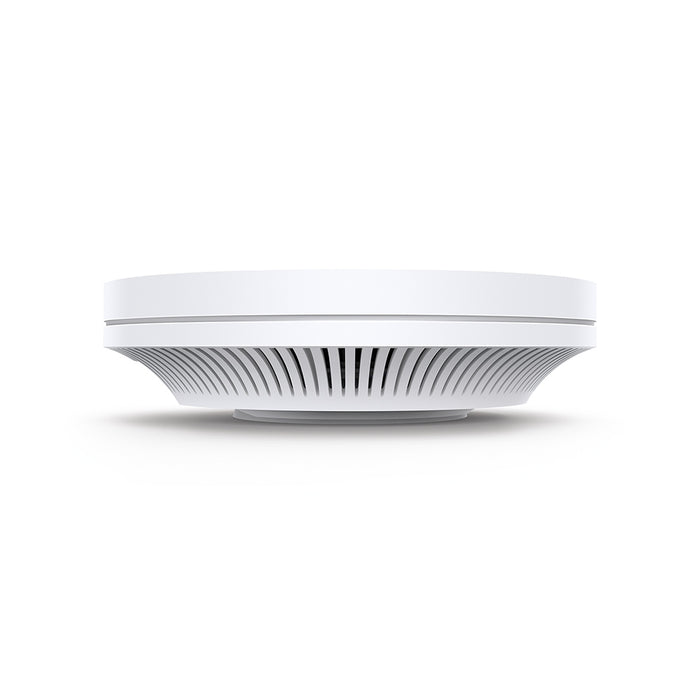 TP-Link Omada AX1800 Ceiling Mount WiFi 6 Access Point, 2.4 GHz, 5 GHz, 1201 Mbit/s, SNMP, SNMPv2, SNMPv3, SSH, WEP, WPA-Enterprise, WPA-PSK, WPA2-Enterprise, WPA2-PSK, WPA3, WPA3-PSK, 10,100,1000 Mbit/s