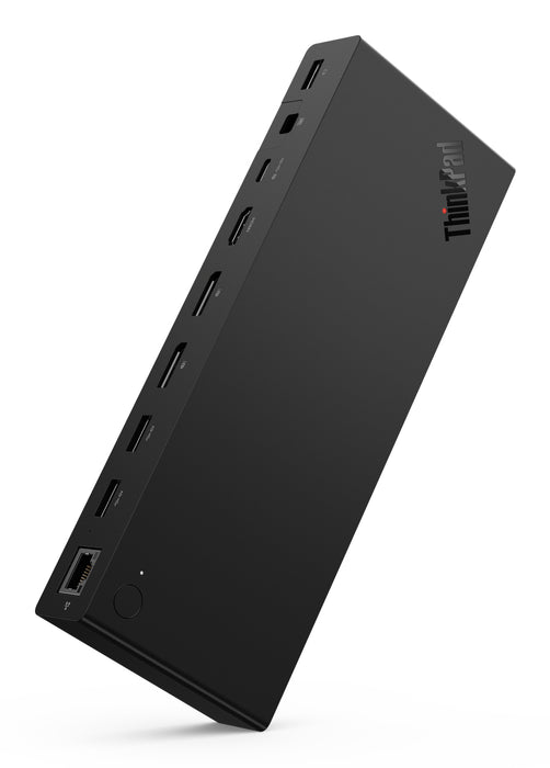 Lenovo ThinkPad USB4 Dock 5000, Wired, USB4, 65 W, 1000 Mbit/s, Black, Eclipse Black