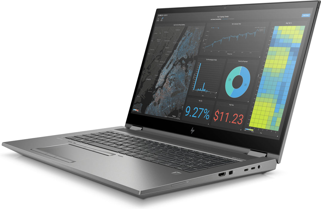 HP ZBook Fury 17 G7, Intel® Core™ i7, 2.6 GHz, 43.9 cm (17.3"), 1920 x 1080 pixels, 32 GB, 512 GB